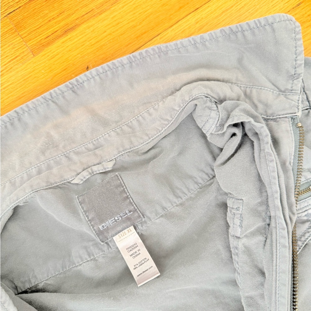 Diesel Light Gray jaket men medium - Picture 5 of 10